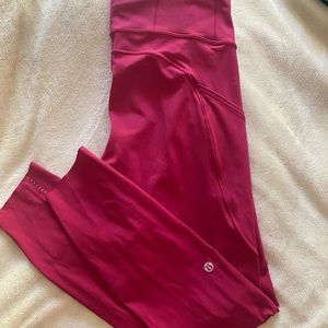 Fast and free lulu lemon legging pink